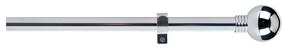 Varão para Cortinas Stor Planet Extensível Cromado (110 cm)