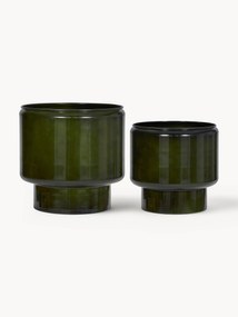 Vasos pintados à mão Oasis, conjunto de 2