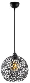 Candeeiro de Teto Hay – Preto – 25 x 25 x 126 cm