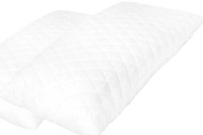 Travesseiros 2 pcs 80x40x14 cm espuma de memória