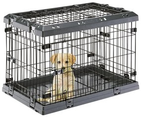 Ferplast Jaula para cães Superior 75 77x51x55 cm preto