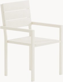 Cadeiras empilháveis para jardim com apoio de braços Levels, conjunto de 2