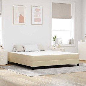 vidaXL Colchão de Cama com colchão Verde 180 x 200 cm tecido