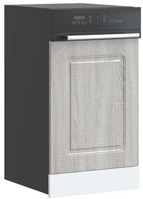 Painel máquina lavar louça Kalmar 45x1,5x67 cm cinzento sonoma