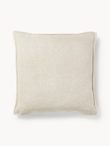 Large Linen Blend Sofa Cushion Lennon, 60 x 60 cm
