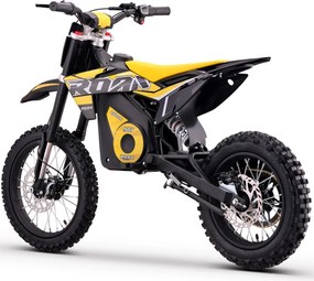 Mini moto elétrica para crianças velocidade até 50 km/h C/Limitador 907 2000W 48V 13Ah Litio Amarela