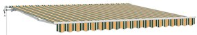 Toldo Verde e amarelo 400 × 300 cm Verde e amarelo