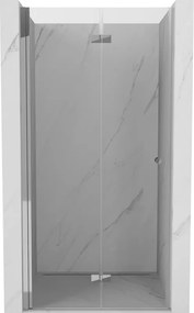 Mexen Mist-F porta de duche dobrável esquerda 90 cm, transparente, cromada - 8A6-090-000-01-00-L