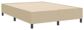 Cama Box Spring vidaXL Verde Claro Cinza 140x200 cm em Tecido Cotelê