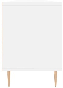 Móvel de TV 150x30x44,5 cm derivados de madeira branco