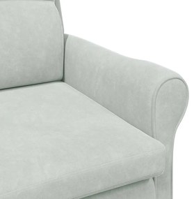 Poltrona Cinza Claro Cinzento-claro Standard