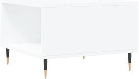 Mesa de centro 55x55x36,5 cm derivados de madeira branco