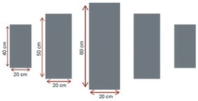 Pintura Decorativa em MDF 5PMDF-79 – Multicolor – 110 x 60 cm