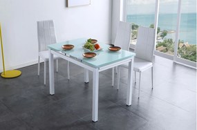 Mesa Milan (Extensiva | (110+60)x70cm | Não personalizável - Branco