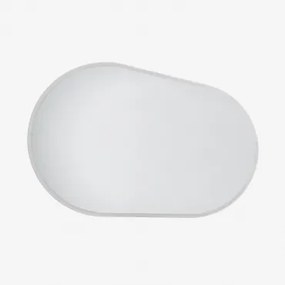 Espelho Oval Para Casa De Banho Com Luz Led E Antivapor Meunier ↔︎ 100 Cm - Sklum