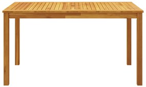 Conjunto de jantar p/ jardim 5 pcs madeira de acácia maciça