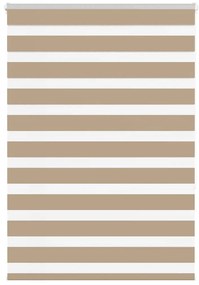 vidaXL Cortina de zebra 110x150 cm largura do tecido 105,9cm poliéster