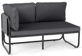 Conjunto de móveis de jardim de 3 peças, mesa de bistrô de alumínio fundido com 2 cadeiras, conjunto de varanda à prova de intempéries, verde