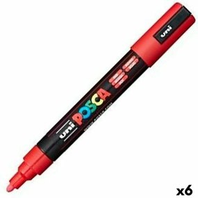 Marcadores Posca PC-5M Vermelho