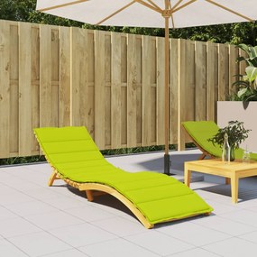 vidaXL Almofadão p/ espreguiçadeira tecido oxford verde brilhante