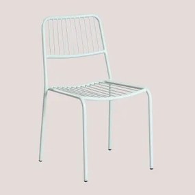 Pacote de 2 cadeiras de jardim empilháveis Elton Iceberg - Sklum