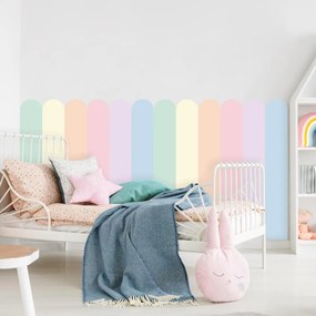 Autocolante de parede Arc - Pastel Dream (Suave, pastel para crianças)