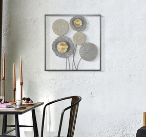PAINEL DE FERRO 3D SQITY CM 50X3,8X50 CORES MISTURADAS