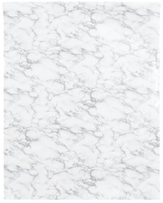 Autocolantes para móveis 90x500 cm PVC branco mármore