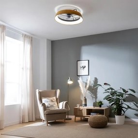Ventoinha de teto EnergySilence LampAero 600 Green Design de design com motor DC, com potência de 20 W
