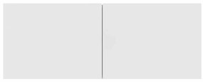 Móveis TV 2pcs 80x30x30cm derivados de madeira branco