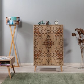Armário Multiusos Multibox – Carvalho Sonoma – 80x127x36 cm