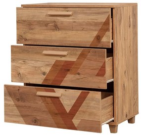 Cômoda Leva Gravis – Pinho Atlântico – 80x95x43 cm