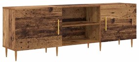 Gabinete para TV com prateleira Madeira antiga 150 x 30 x 50 cm