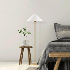 Candeeiro de Pé Mixed – Dourado – 46 x 46 x 150 cm