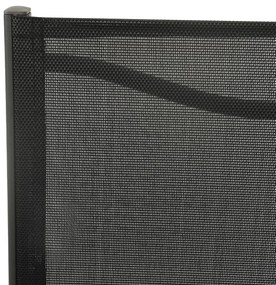 9 pcs conjunto de jantar para exterior aço