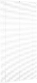 Persiana de Janela com cortinas Outros Manual Branco 80 x 130 cm Alumí