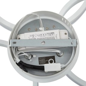 Plafon Branco Incl. LED Regulável em 3 Níveis 3-Luzes - Navara