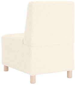 Sofá Chiar 2 pcs Creme 55 x 74 x 82 cm Tecido de veludo côtelé