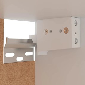 Armário suspenso “Lyon” 29,5x31x60cm cinza sonoma