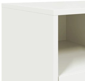 Móvel de TV 68x39x60,5 cm aço branco