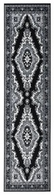vidaXL Passadeira 60x300 cm polipropileno preto