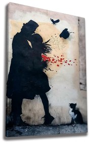 Quadro Decorativo em Tela WY04 – Multicolor – 70 x 100 cm