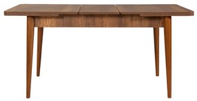 Mesa de Jantar Extensível Vina – Nogueira – 130x77x80 cm