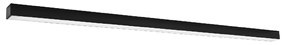 Candeeiro de Teto Aluminio PINNE 150 Cm Preto 3000K LED