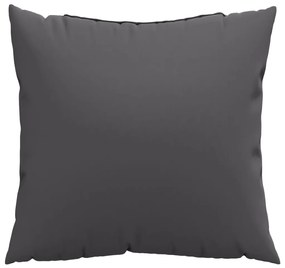 Almofadas de sofá 4 pcs 40x40 cm tecido antracite