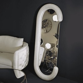 ESPELHO DE PAREDE CHANTAL 60X7X160 CM CREME