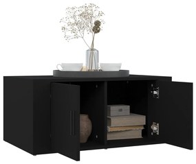 Mesa de centro 80x50x36 cm derivados de madeira preto