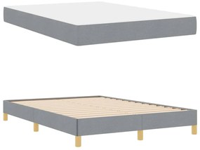 Cama Box Taupe, Marrom 140 x 200 cm