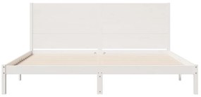 Cama extra longa sem colchão 200x220 cm madeira maciça