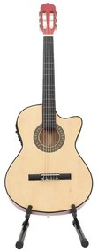 12 pcs conjunto de guitarra com equalizador e 6 cordas
